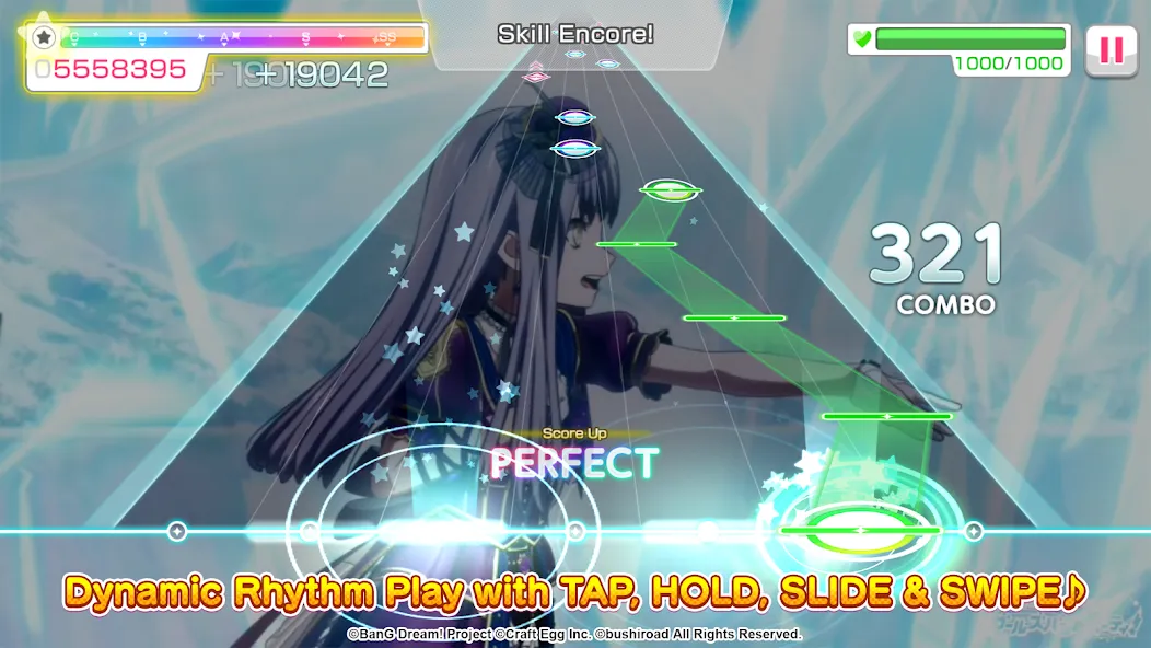 BanG Dream! Girls Band Party! [МОД Бесконечные монеты] APK Android Screenshot 5