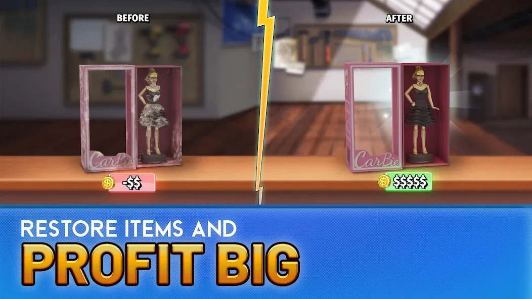 Bid Wars: Collect Items (Бид Варс 3) [МОД Много денег] APK Android Screenshot 3