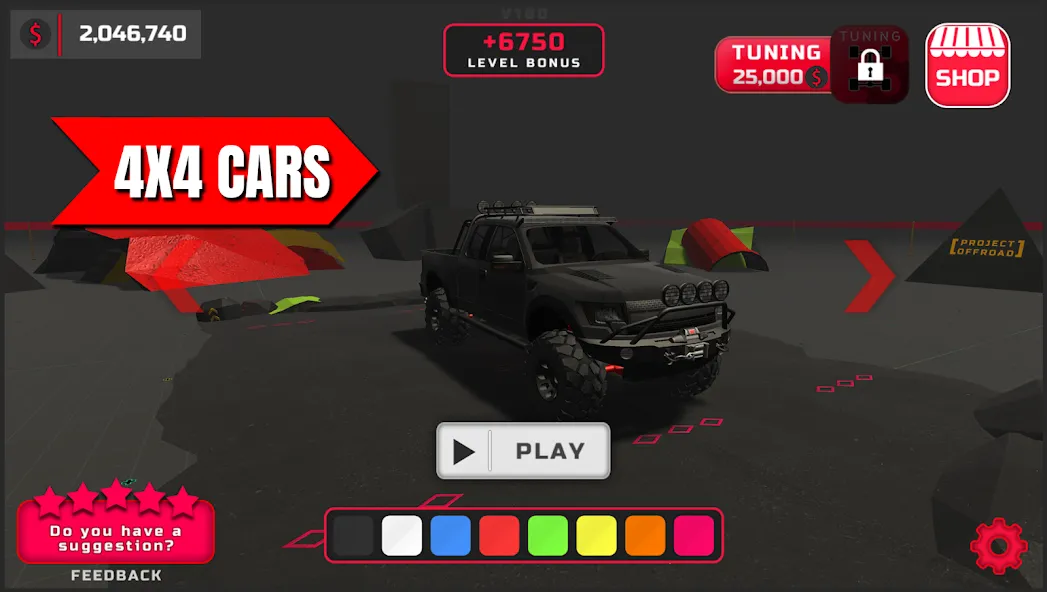 [Project : Offroad] [МОД Все открыто] APK Android Screenshot 4