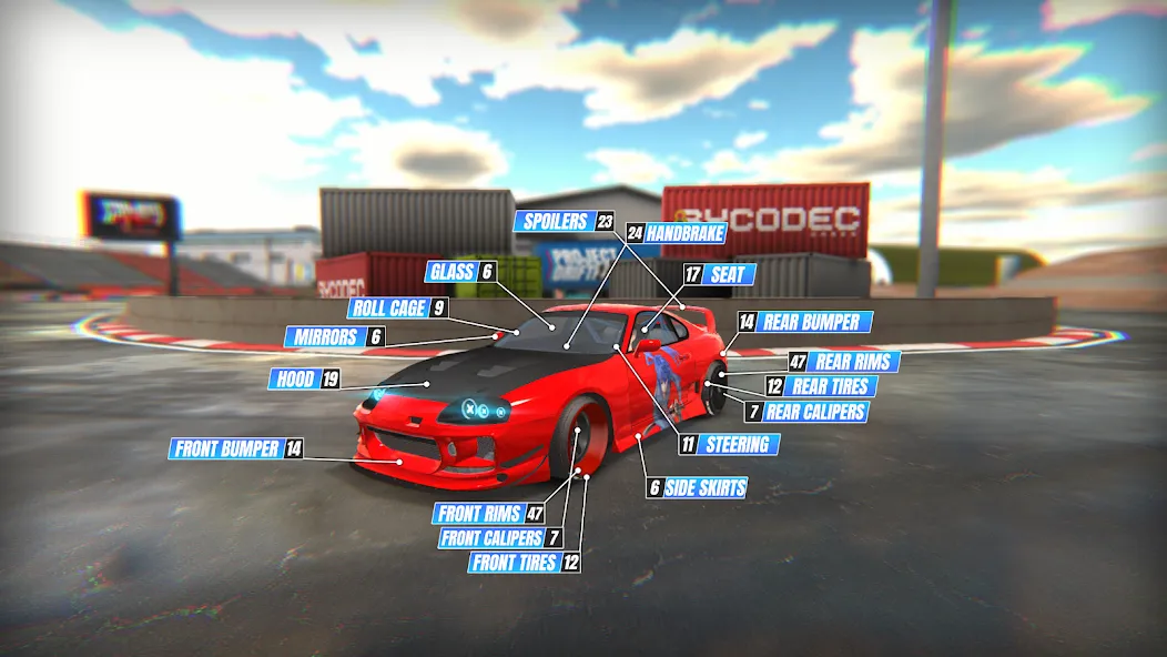 Project Drift 2.0 : Online [МОД Все открыто] APK Android Screenshot 3
