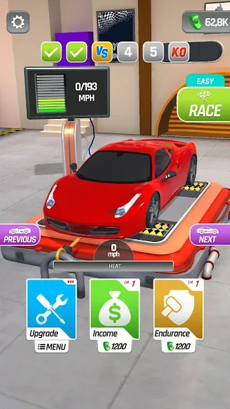 Dyno Racing (Дино Рейсинг) [МОД Бесконечные монеты] APK Android Screenshot 1