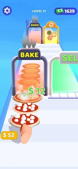 I Want Pizza (Я хочу пиццу) [МОД Бесконечные монеты] APK Android Screenshot 1