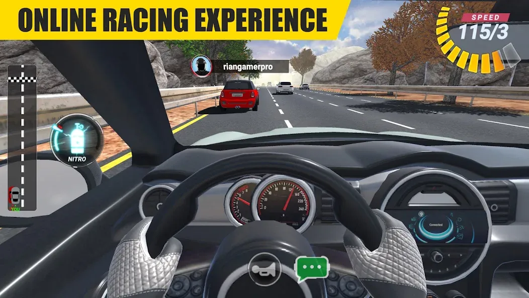 Racing Online:Car Driving Game [МОД Unlocked] APK Android Screenshot 1