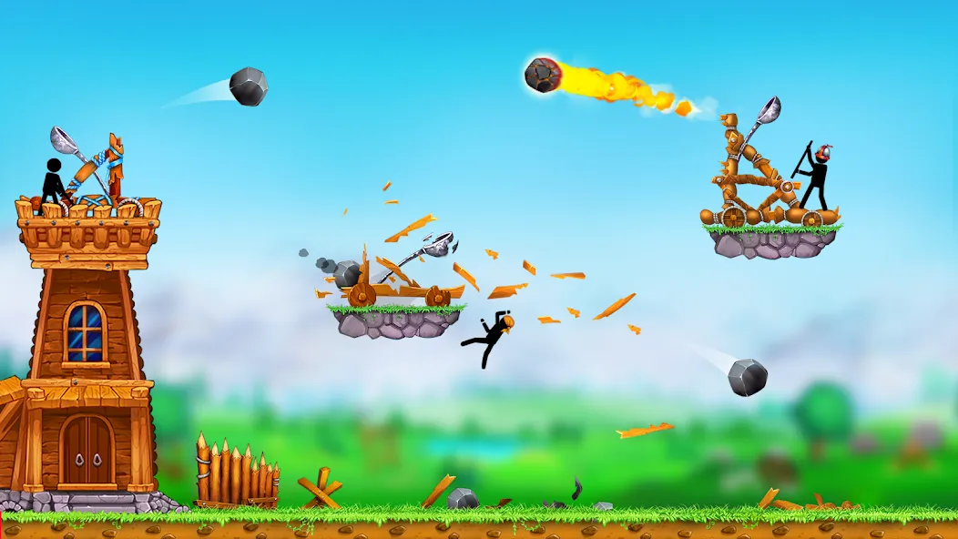 The Catapult 2 : bone masters [МОД Меню] APK Android Screenshot 1