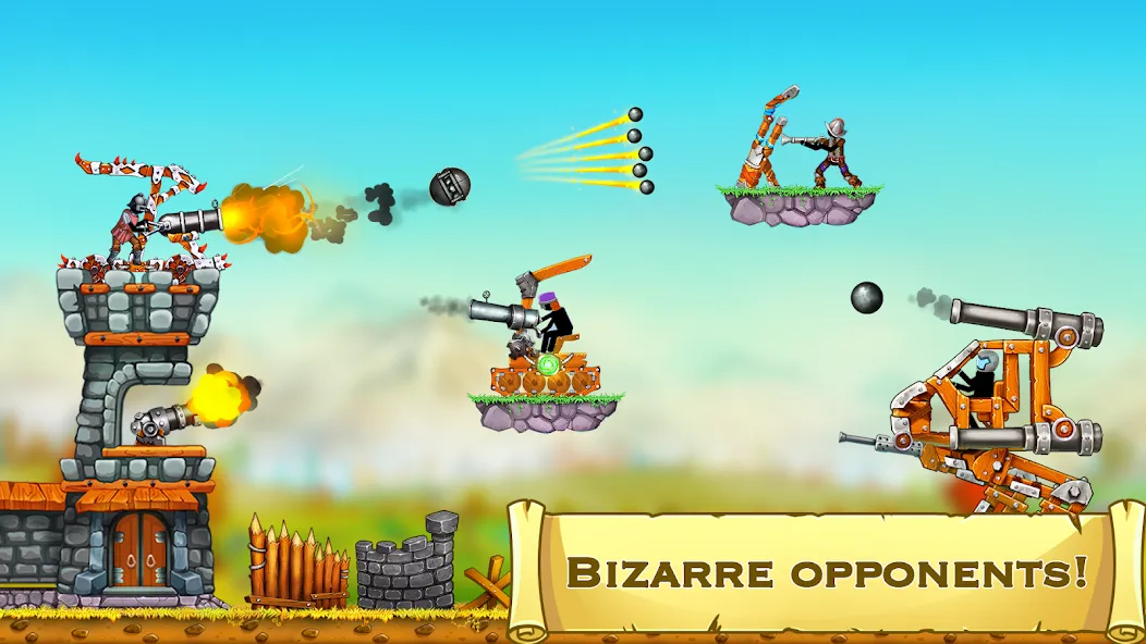 The Catapult 2 : bone masters [МОД Меню] APK Android Screenshot 3