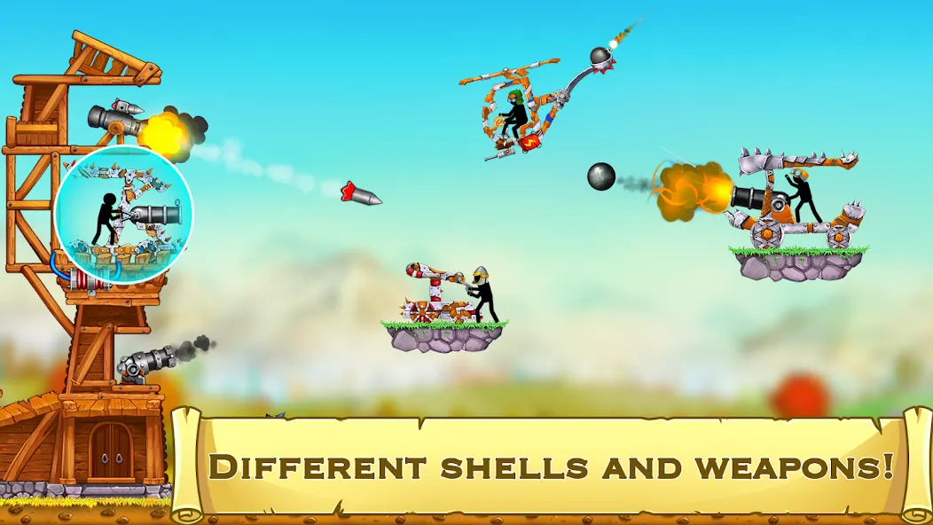 The Catapult 2 : bone masters [МОД Меню] APK Android Screenshot 4