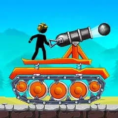 The Tank: Stick pocket hill (Зе Тенк) [МОД Все открыто] APK Android