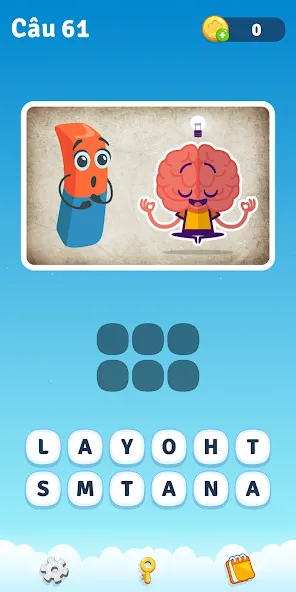 Đuổi Hình Bắt Chữ: Trí Tuệ [МОД Все открыто] APK Android Screenshot 4