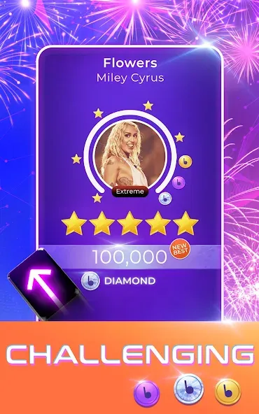 Beat Tiles: Music Game (Бит Тайлс) [МОД Много денег] APK Android Screenshot 5