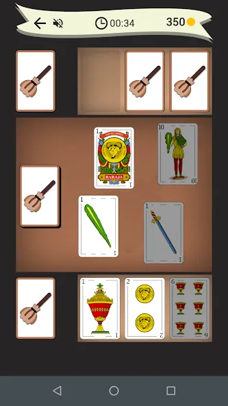 Broom: card game (Эскоба дель 15) [МОД Premium] APK Android Screenshot 3