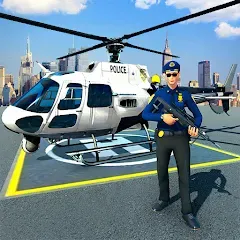 Police Helicopter Chase Game [МОД Unlocked] APK Android