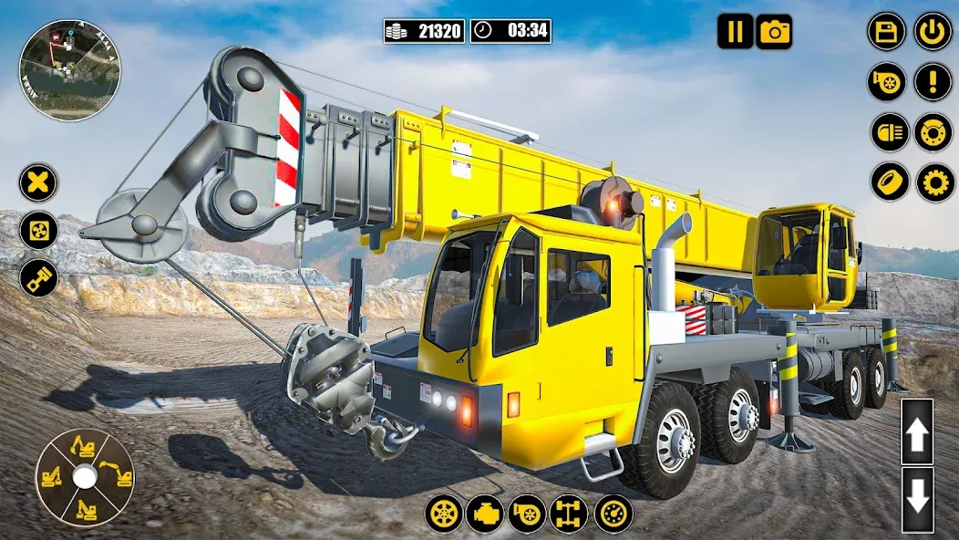 Construction Machine Real JCB [МОД Меню] APK Android Screenshot 3