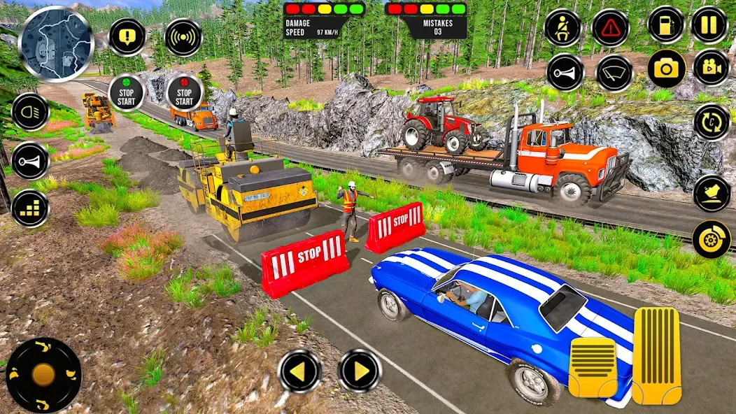 Construction Machine Real JCB [МОД Меню] APK Android Screenshot 4