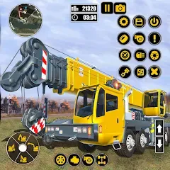 Construction Machine Real JCB [МОД Меню] APK Android