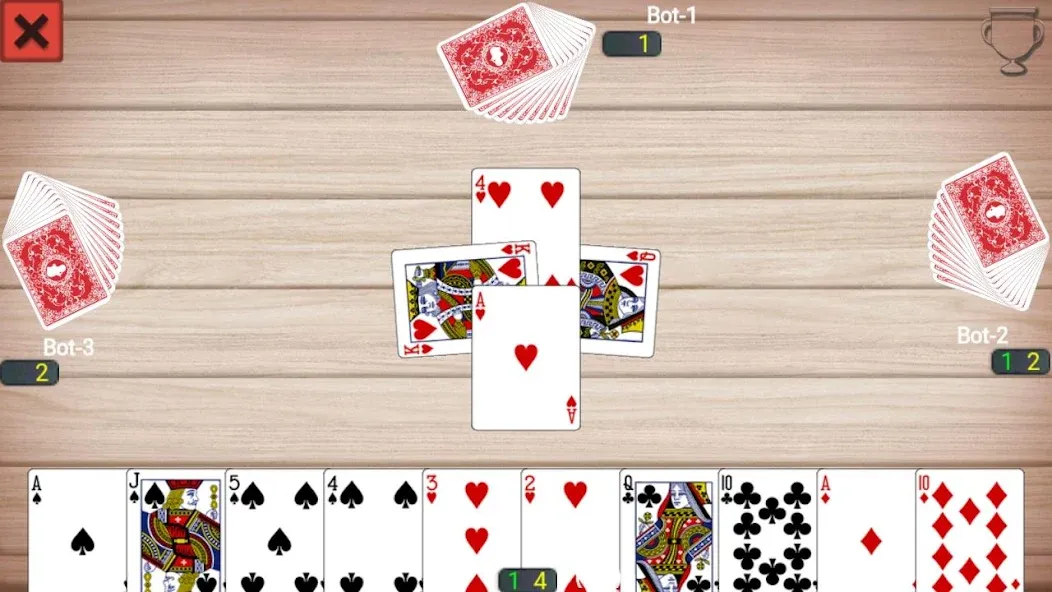 Callbreak Master - Card Game (Коллбрейк Мастер) [МОД Бесконечные монеты] APK Android Screenshot 2