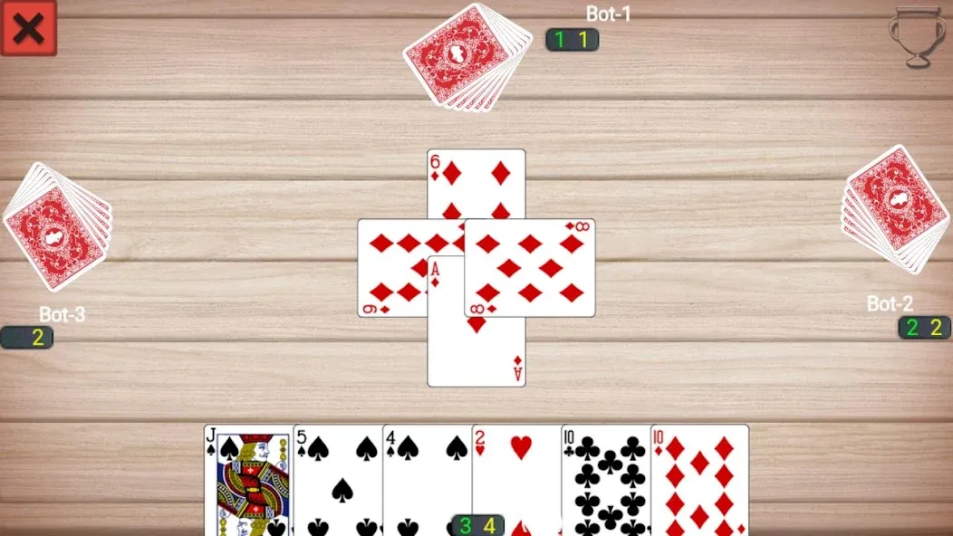 Callbreak Master - Card Game (Коллбрейк Мастер) [МОД Бесконечные монеты] APK Android Screenshot 4