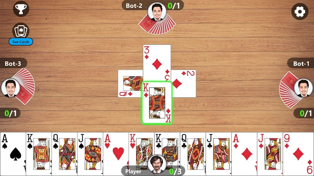 Callbreak Master 3 - Card Game [МОД Premium] APK Android Screenshot 2