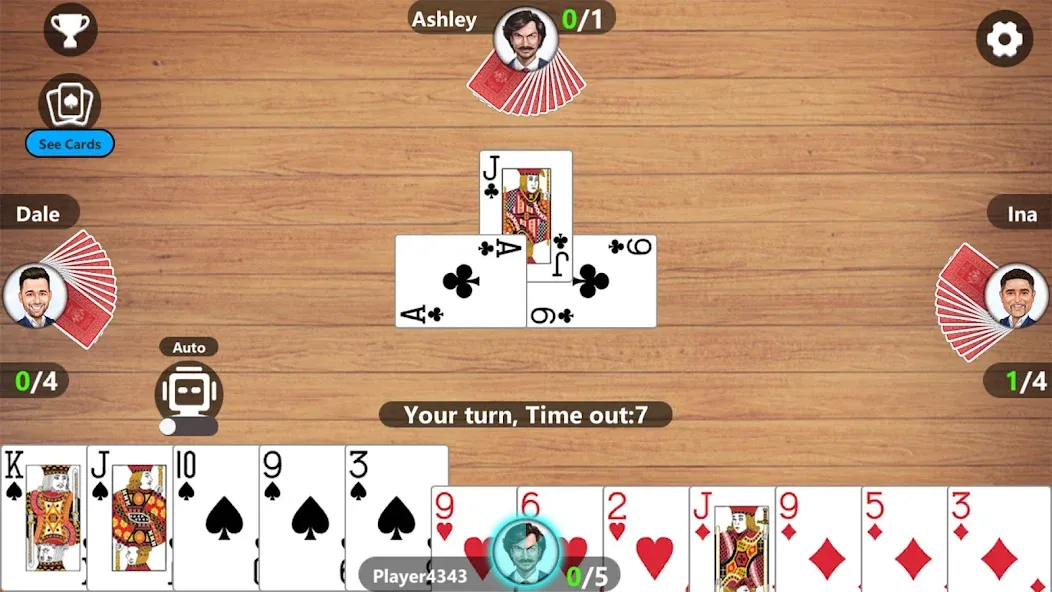 Callbreak Master 3 - Card Game [МОД Premium] APK Android Screenshot 3
