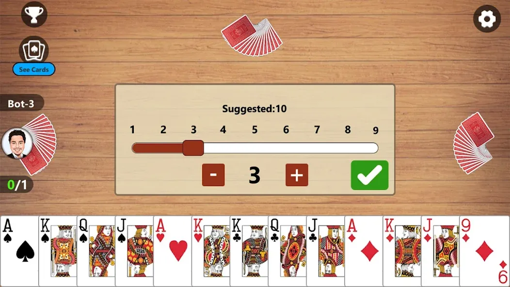 Callbreak Master 3 - Card Game [МОД Premium] APK Android Screenshot 5