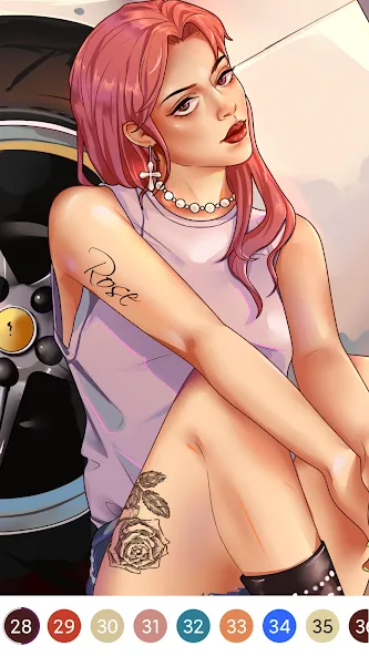 Color.Me: Coloring Puzzle [МОД Premium] APK Android Screenshot 5