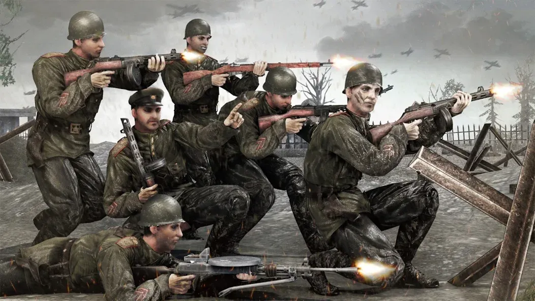 Medal of War – WW2 Games 2024 [МОД Unlocked] APK Android Screenshot 2