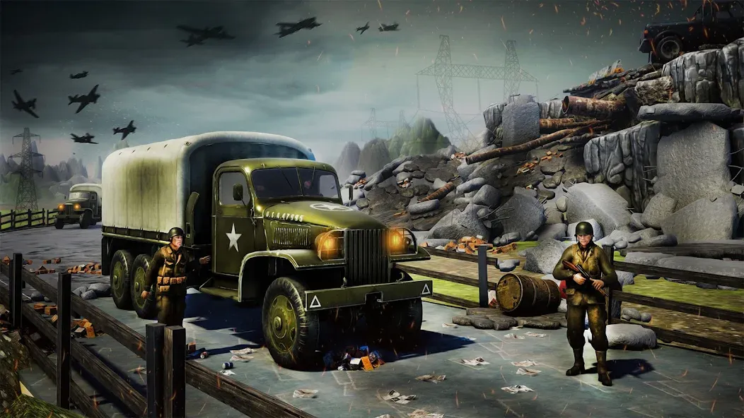 Medal of War – WW2 Games 2024 [МОД Unlocked] APK Android Screenshot 5