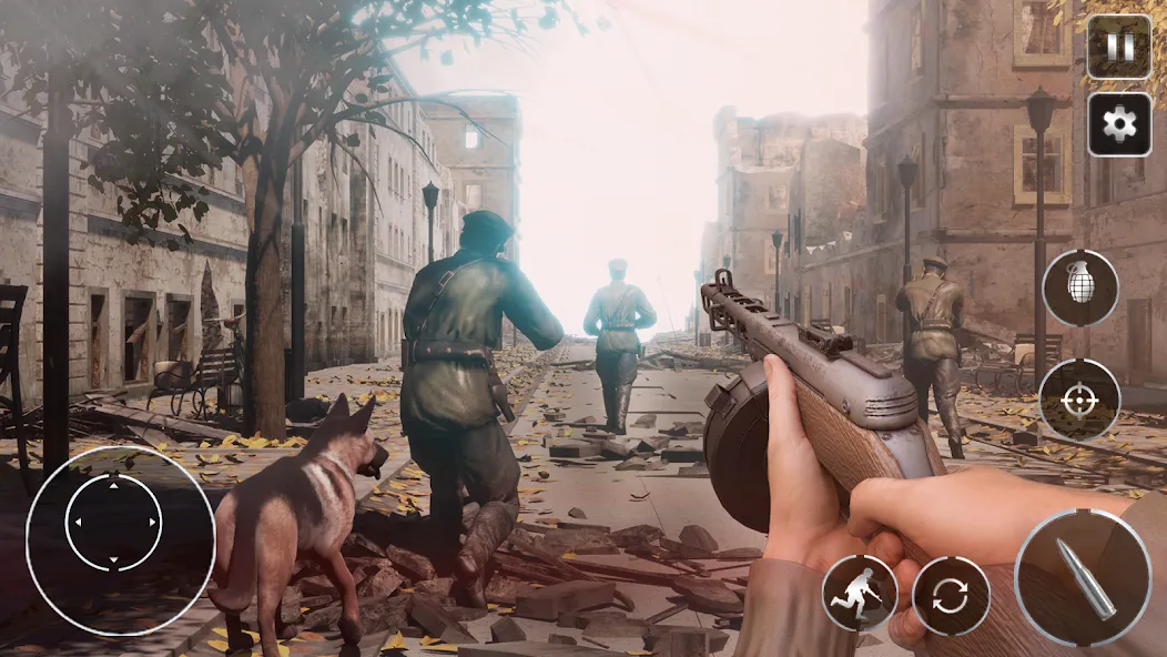 Call Of Courage : WW2 Shooting [МОД Бесконечные монеты] APK Android Screenshot 2