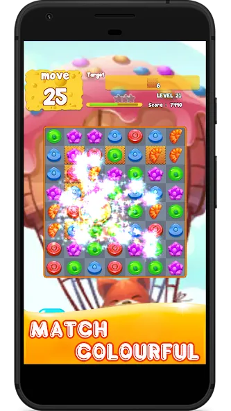 Candy 2024-Candy Match 3 Game (Кэнди 2023) [МОД Premium] APK Android Screenshot 4