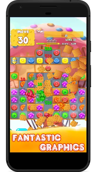 Candy 2024-Candy Match 3 Game (Кэнди 2023) [МОД Premium] APK Android Screenshot 5
