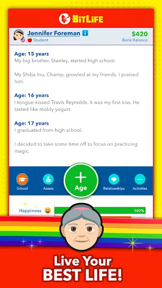 BitLife - Life Simulator (БитЛайф) [МОД Меню] APK Android Screenshot 4