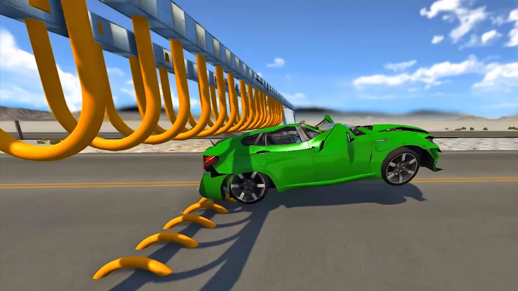 Beam Drive Road Crash 3D Games (Бим Драйв Роад Краш 3Д Геймс) [МОД Все открыто] APK Android Screenshot 4