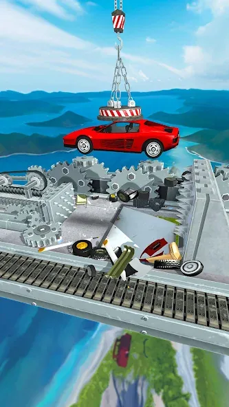 Car Crusher Kingdom (Кар Крашер Кингдом) [МОД Unlocked] APK Android Screenshot 1