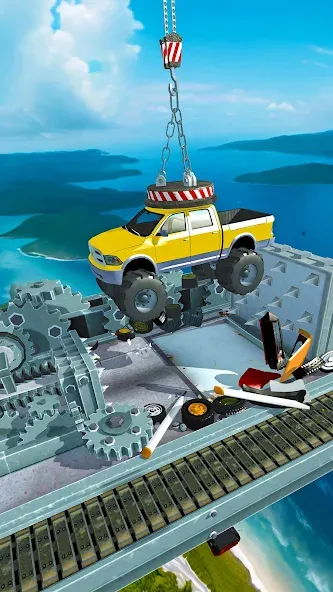 Car Crusher Kingdom (Кар Крашер Кингдом) [МОД Unlocked] APK Android Screenshot 5