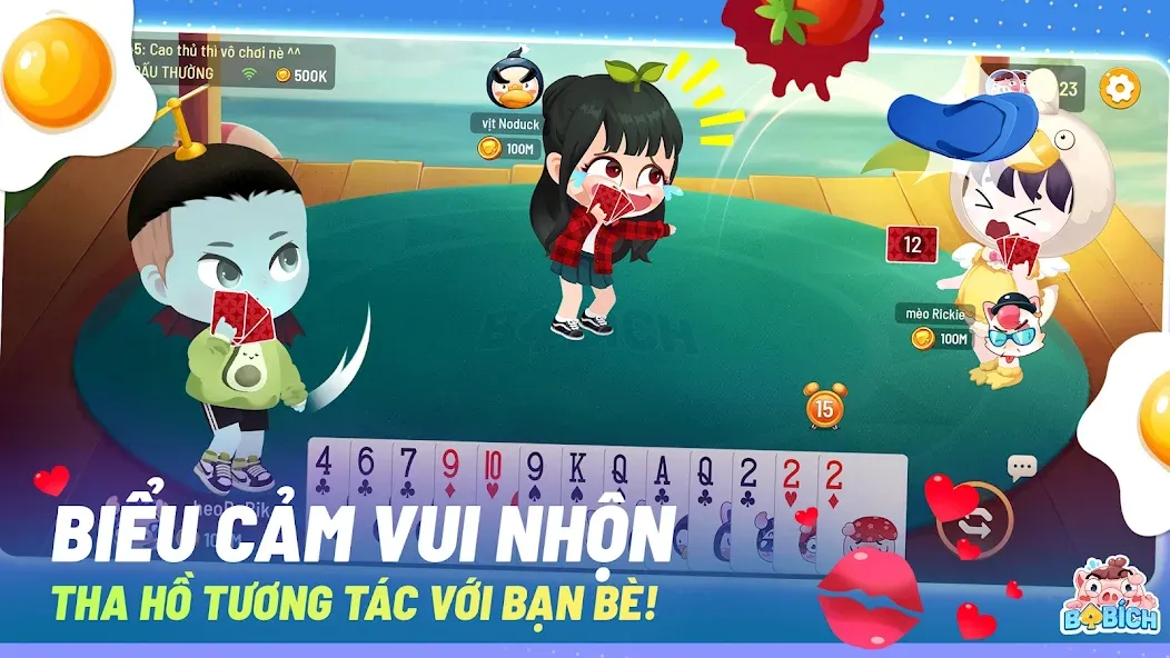 Ba Bich - Tien Len Mien Nam [МОД Бесконечные монеты] APK Android Screenshot 4
