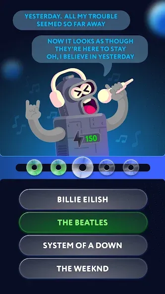 Music Robo Quiz (Мьюзик Робо Квиз) [МОД Бесконечные монеты] APK Android Screenshot 1
