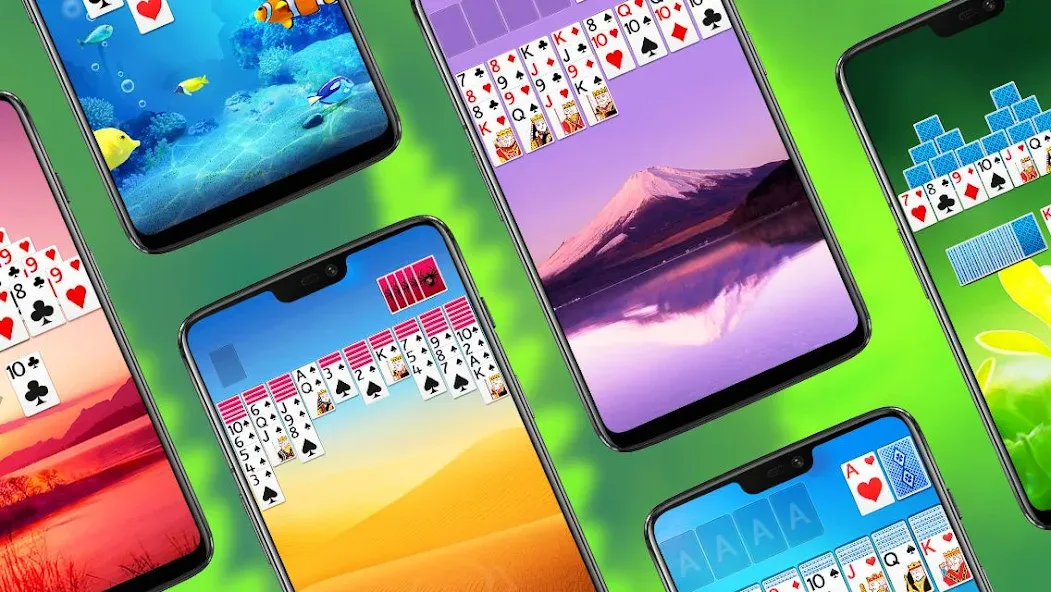 Solitaire Collection (Солитер Коллекшн) [МОД Mega Pack] APK Android Screenshot 2