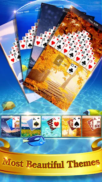 FreeCell Solitaire [МОД Много денег] APK Android Screenshot 4
