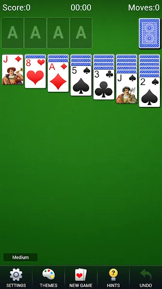 Solitaire -Klondike Card Games [МОД Unlocked] APK Android Screenshot 1