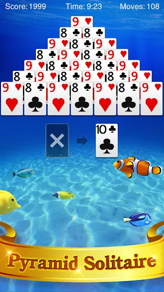 Pyramid Solitaire [МОД Меню] APK Android Screenshot 1