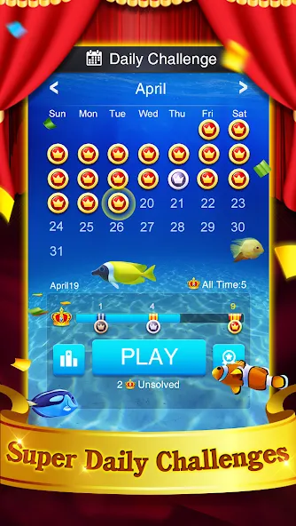 Pyramid Solitaire [МОД Меню] APK Android Screenshot 2