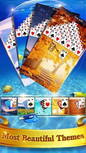 Pyramid Solitaire [МОД Меню] APK Android Screenshot 4