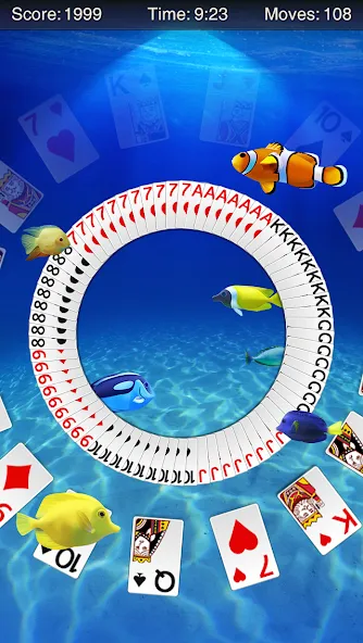 Spider Solitaire [МОД Меню] APK Android Screenshot 3