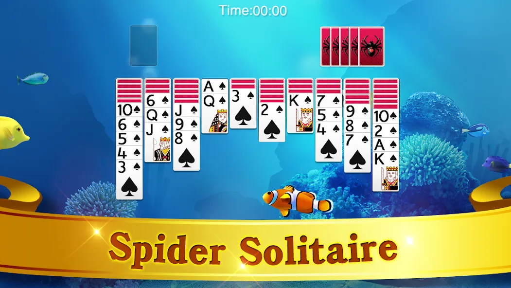 Spider Solitaire [МОД Меню] APK Android Screenshot 5