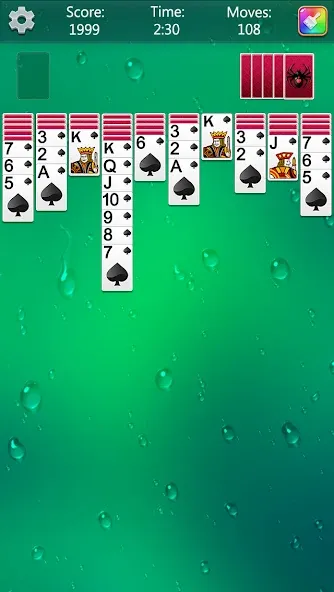 Spider Solitaire Fun (Спайдер Солитер Фан) [МОД Бесконечные монеты] APK Android Screenshot 4