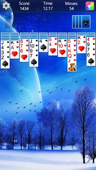 Spider Solitaire Fun (Спайдер Солитер Фан) [МОД Бесконечные монеты] APK Android Screenshot 5