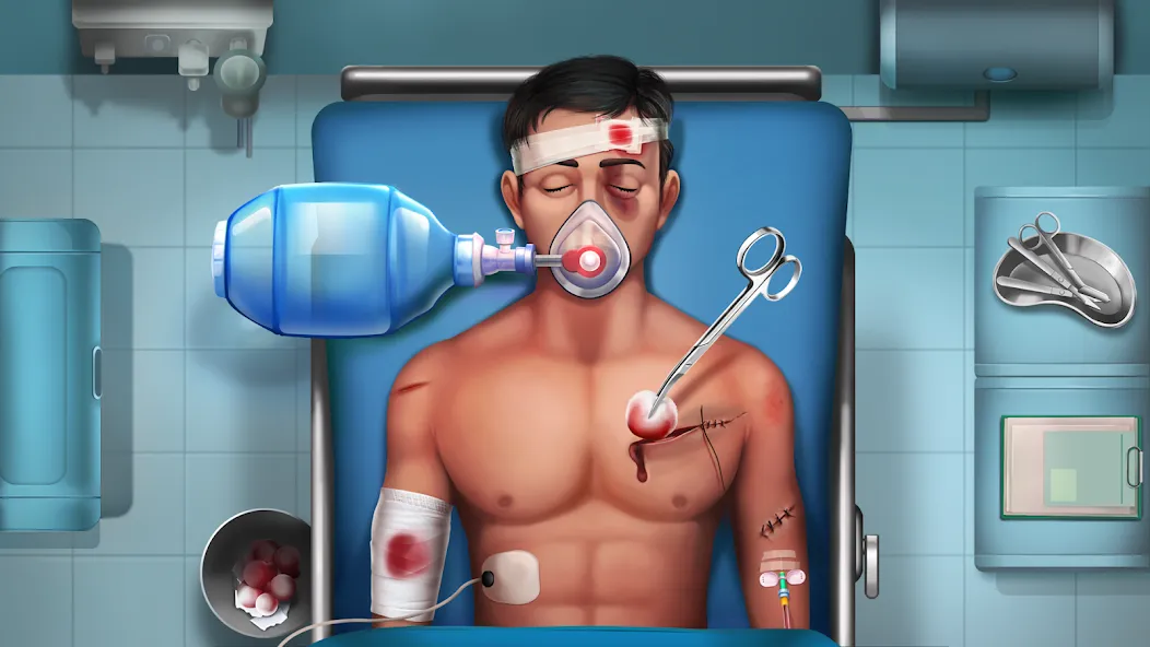 Doctor Hospital Games Offline [МОД Бесконечные монеты] APK Android Screenshot 2