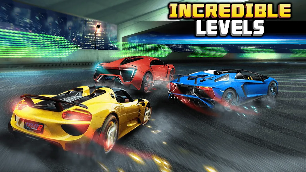 Crazy for Speed 2 (Крэйзи фо Спид 2) [МОД Меню] APK Android Screenshot 2