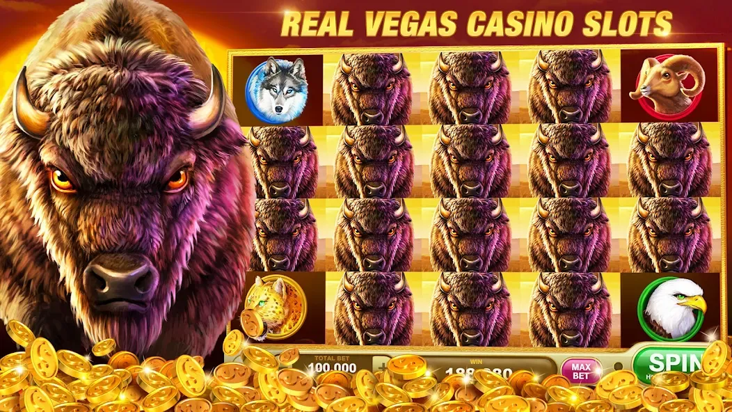 Slots Rush: Vegas Casino Slots (Слотс Раш) [МОД Меню] APK Android Screenshot 3