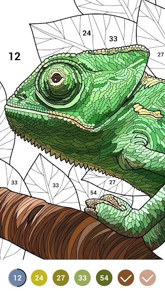 Casual Color - Color by Number [МОД Много денег] APK Android Screenshot 2