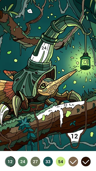 Casual Color - Color by Number [МОД Много денег] APK Android Screenshot 4